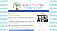 Desktop Screenshot of luckysevenfamily.com